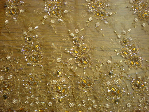 11.Tan Elegant Lace